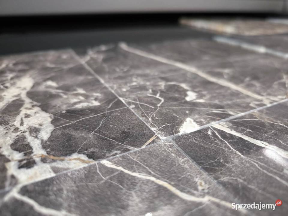 Płytki marmur Tempesta Nera polerowany 203x203x1 Płytki elewacyjne pomorskie Gdynia