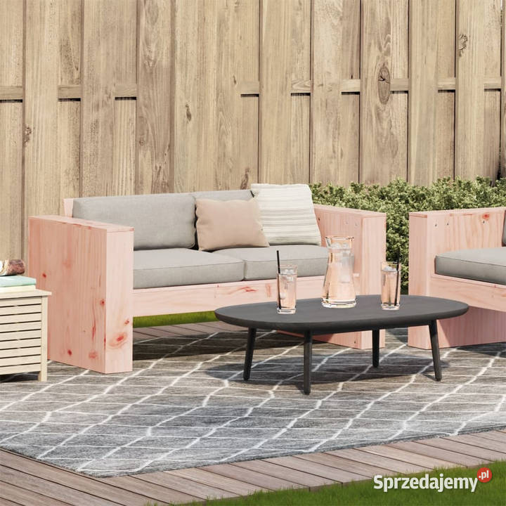 Sofa ogrodowa 2osobowa 134x60x62 lite drewno mazowieckie Warszawa