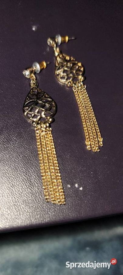 Pozłacane Kolczyki pozłacane Kolczyki Rzeszów sprzedam
