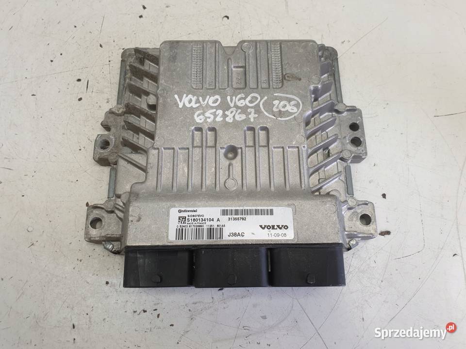 Volvo V60 16 D STEROWNIK SILNIKA komputer lubelskie Chełm
