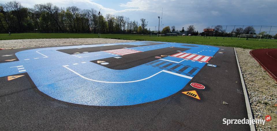 Miasteczko rowerowe CITY0 16x20 m Stacjonarne Świnoujście