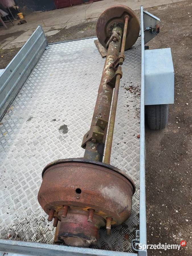 Oś przyczepy d50 d55 Sadkowa Góra