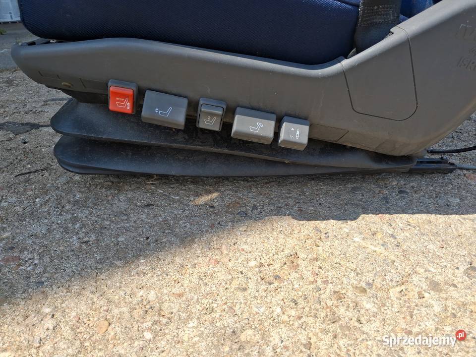 Fotel kierowcy pneumatyczny iveco eurocargo ciężarowe