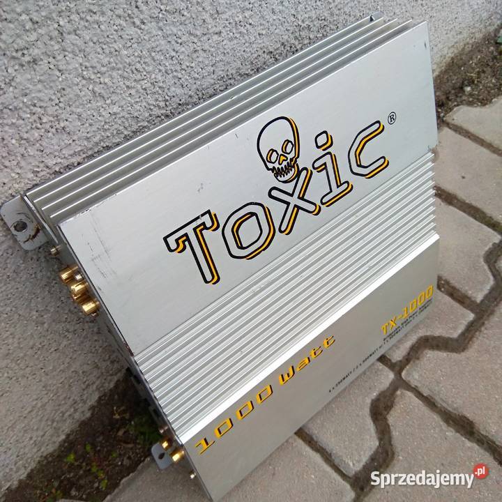 TOXIC TX 1000 Wzmacniacz samochodowy 1000 W 40A