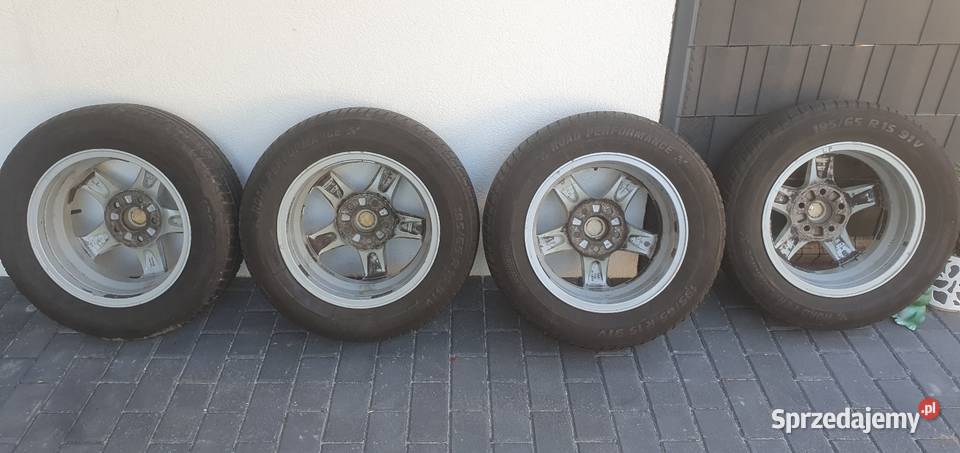 4x 15 5x1143 ET 50 6JX15H2 Alufelgi opony lato sprzedam