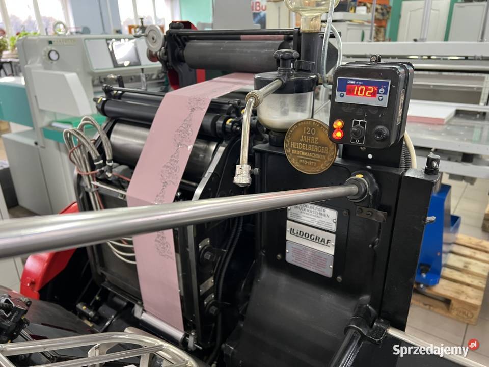 Złociarka Heidelberg Tiegel TP Letterpress Radom sprzedam