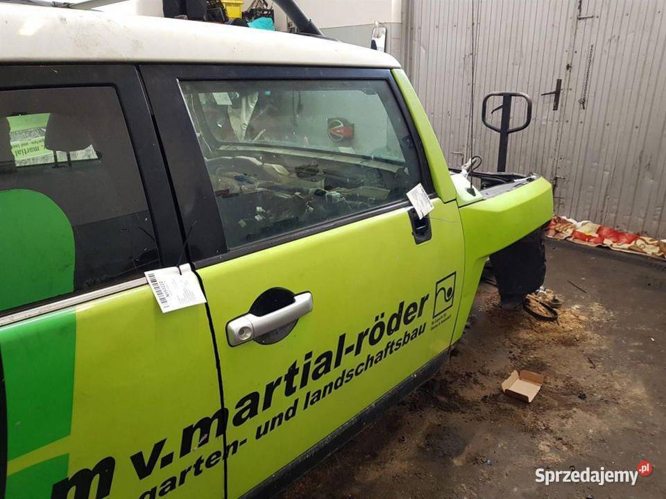 DRZWI PRAWE PRZÓD TOYOTA FJ CRUISER KOMPLETNE Lipno sprzedam