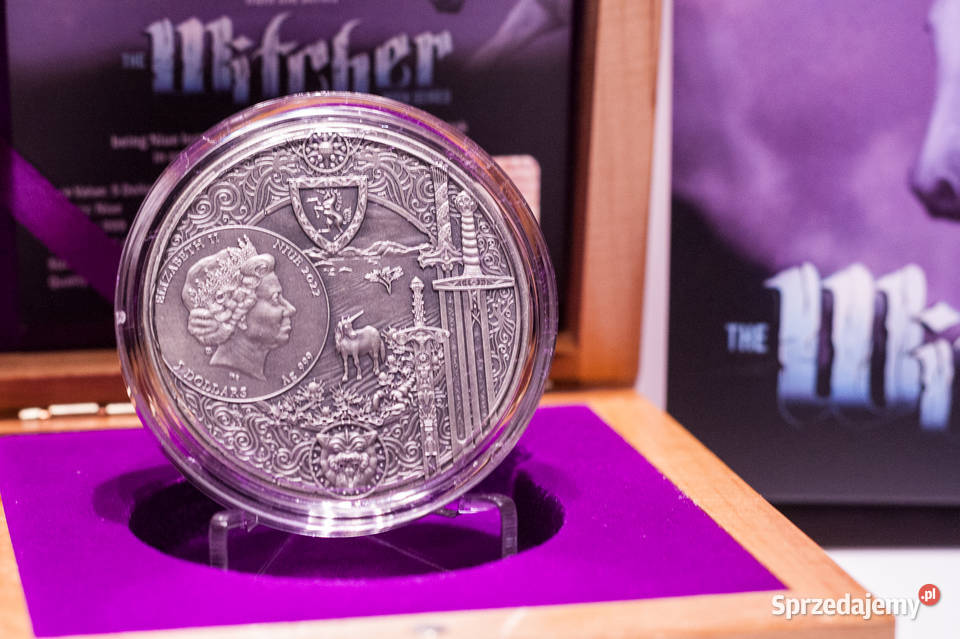 5 Czas Pogardy Wiedźmin 2 oz Ag 999 20002000 Gdańsk