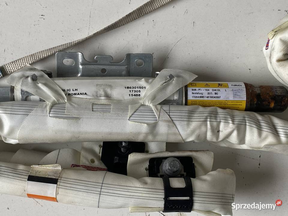 Poduszka Kurtyna FORD FOCUS MK3 LIFT małopolskie Wola Filipowska