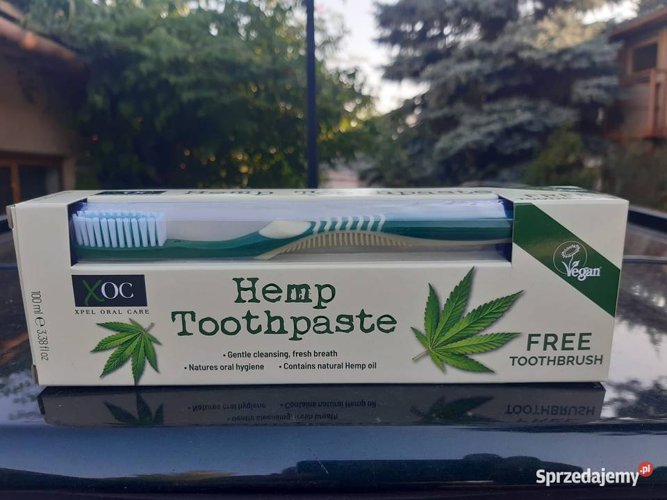 XOC Hemp Toothpaste pasta do zębów Pielęgnacja zębów Gliwice