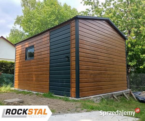 Garaż blaszany blaszak wiata konstrukcja 15m2 Sprzedaż Tarnowskie Góry