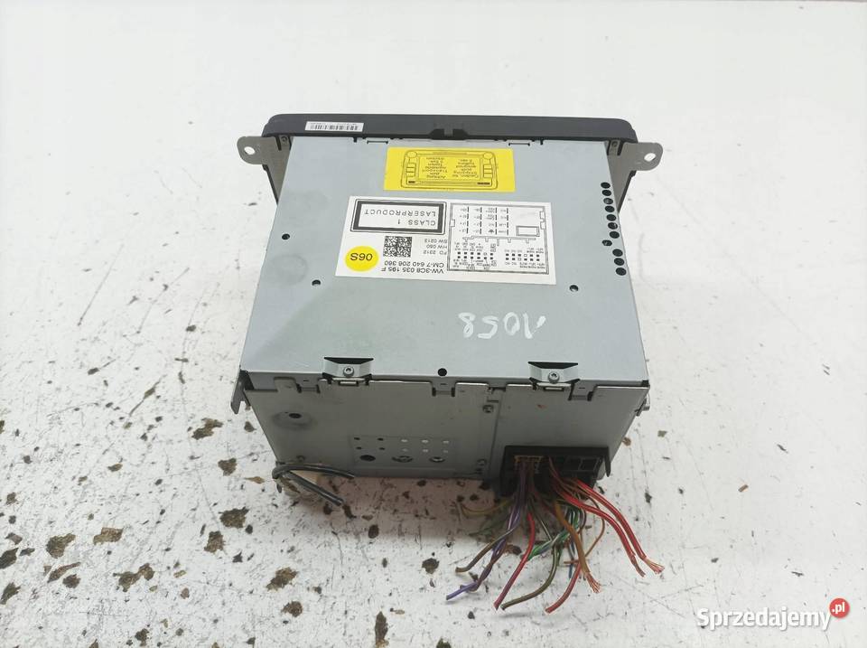 RADIONAWIGACJA DO ROZKODOWANIA 3C8035195F VW