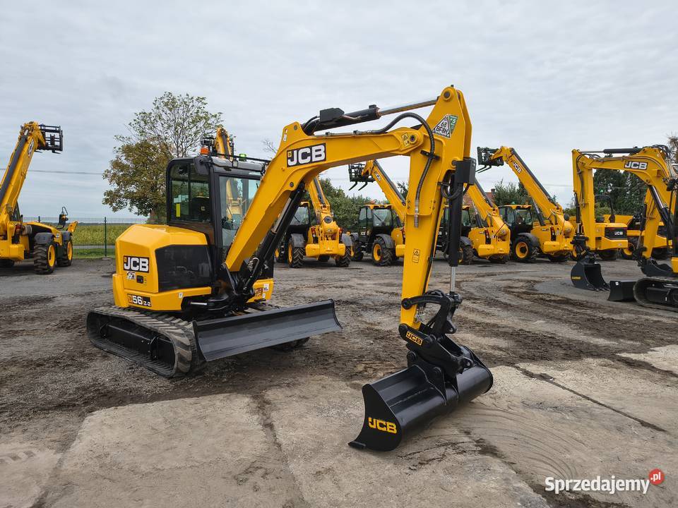 KOPARKA GASIENICOWA 6 TON JCB 56Z1 KUBOTA VOLVO Koparki Krotoszyn sprzedam
