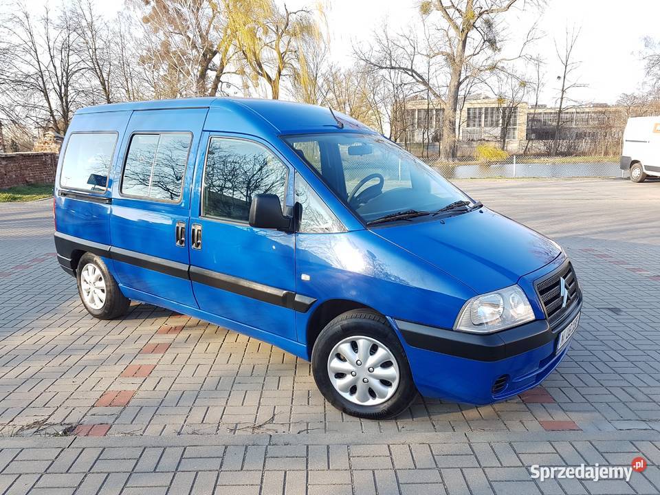 Citron Jumpy Combi 20 HDI 8 Osobowy Bezwypadkowy nieuszkodzony Pleszew