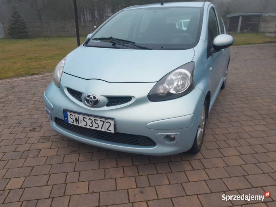 Toyota Aygo 10 Benzyna Klima Stan Dwie sztuki manualna Hutki