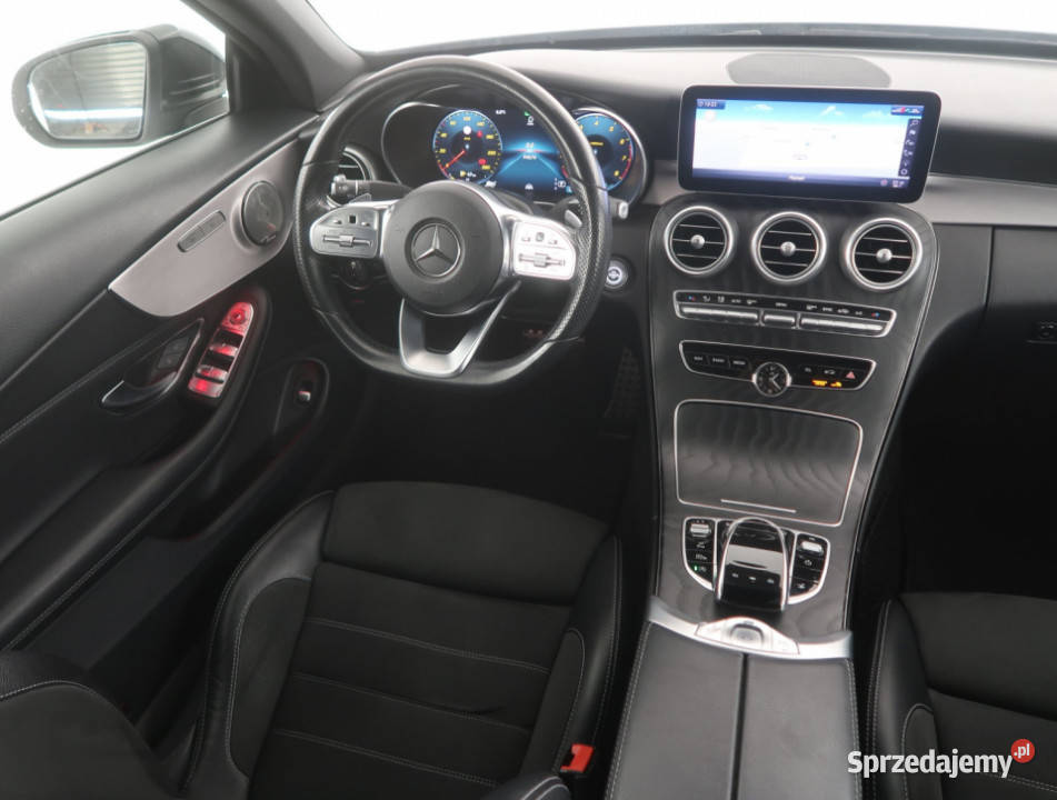 Mercedes C C 200 4MATIC asystent pasa ruchu dolnośląskie Bielany Wrocławskie