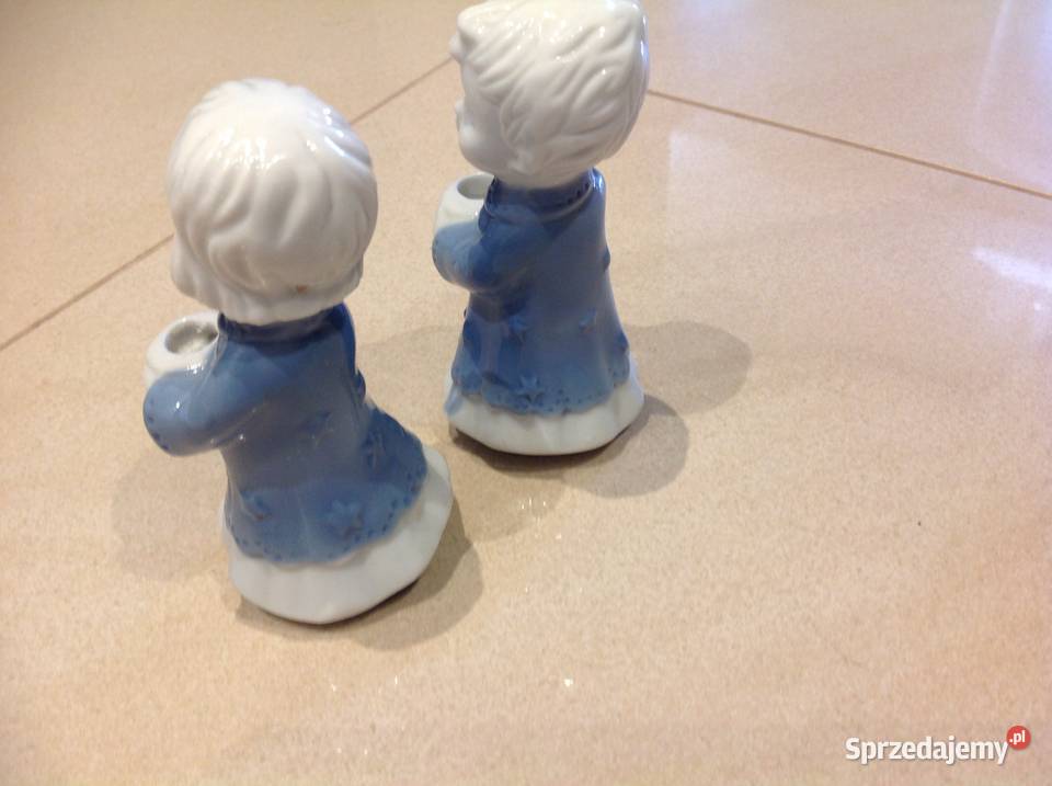 Figurki z Porcelany Stare wielokolorowy