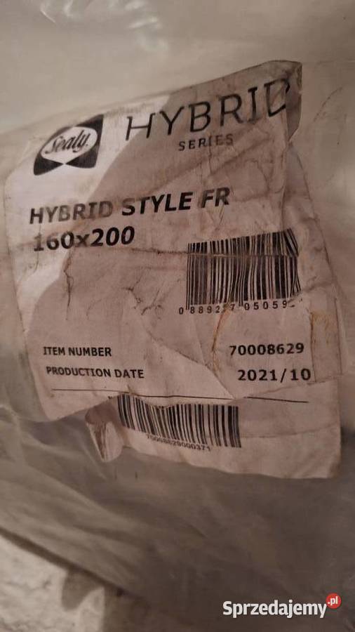 Materac Hybrid Style Sealy 160 x 200 Dom i Ogród Bytom