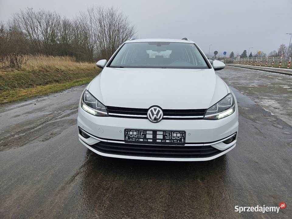 Volkswagen Golf VII Lift Klimatronic Navi biały Czarnków