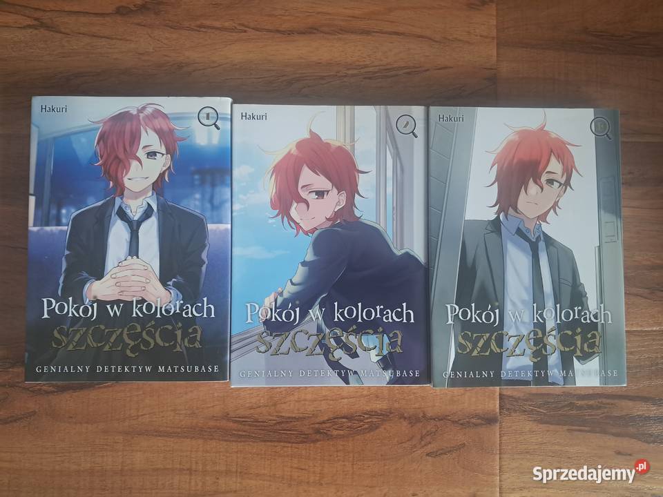 zestaw 3 książeczek manga pokój w kolorach Komiksy Sandomierz