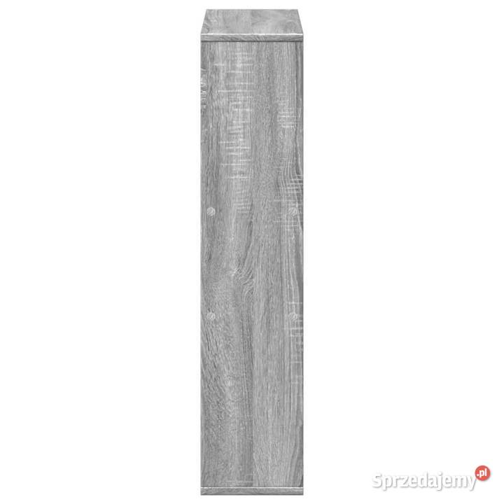 Regał szary dąb sonoma 63x20x90 materiał Warszawa
