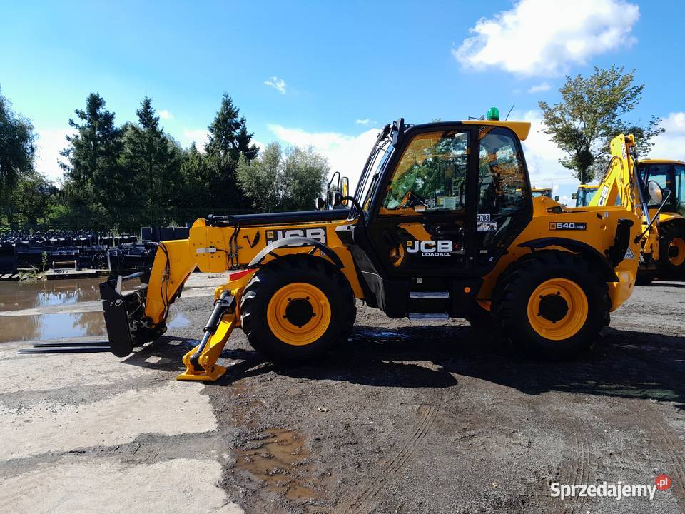 JCB 540140 2019R ŁADOWARKA TELESKOPOWA MANITOU Krotoszyn sprzedam