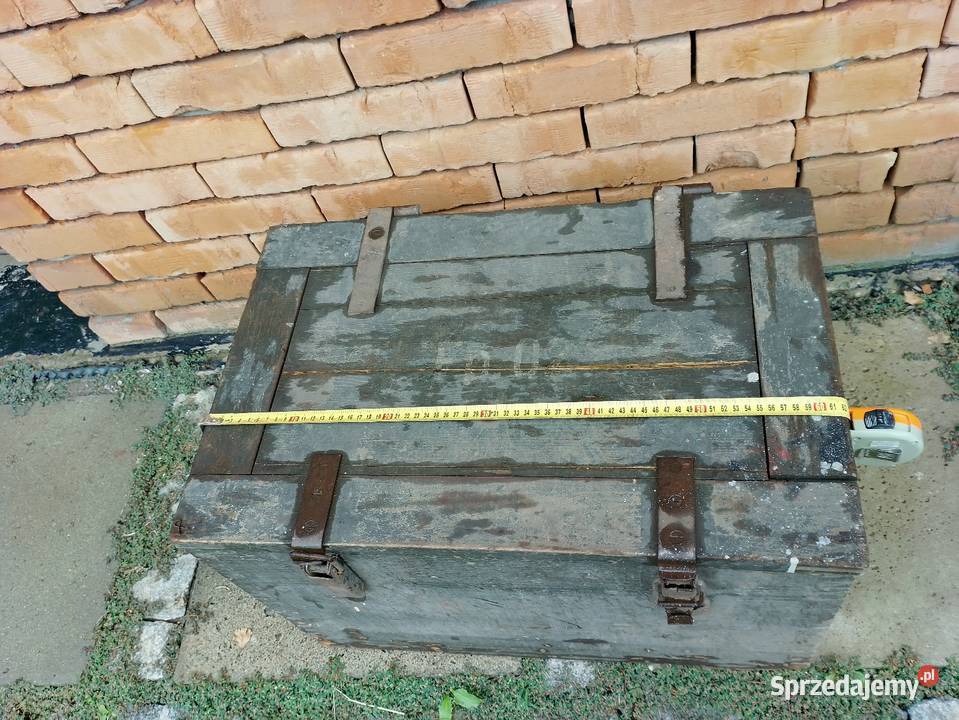 Skrzynia stara wojskowa loftt podkarpackie Jarosław
