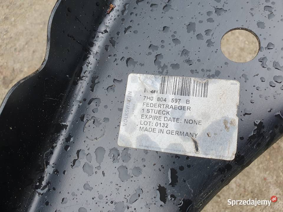 VW T5 WSPORNIK LEWY PODPORA LEWA SPRĘŻYNY Międzychód