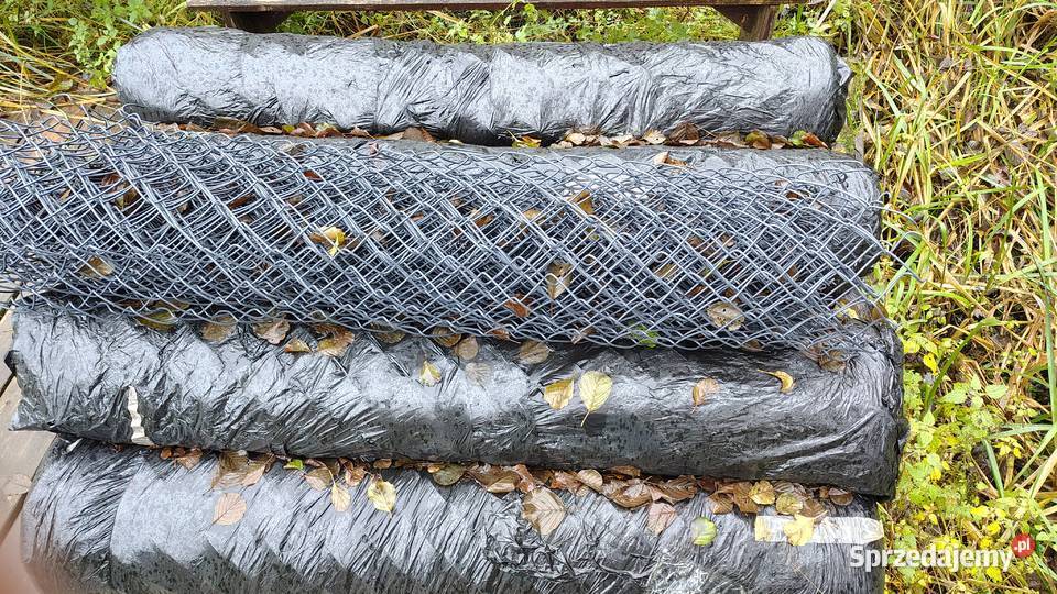 SIATKA OGRODZENIOWA 36mm 65x65 15m ANTRACYT 10m Ruciane-Nida