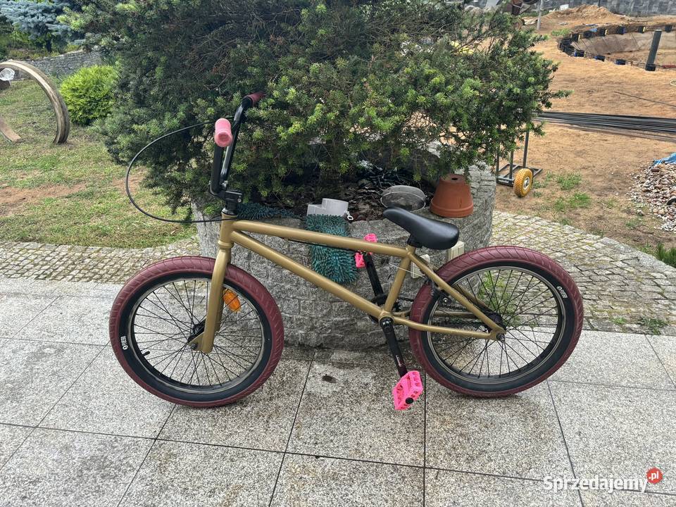 rower bmx z modyfikacjami Murowana Goślina sprzedam