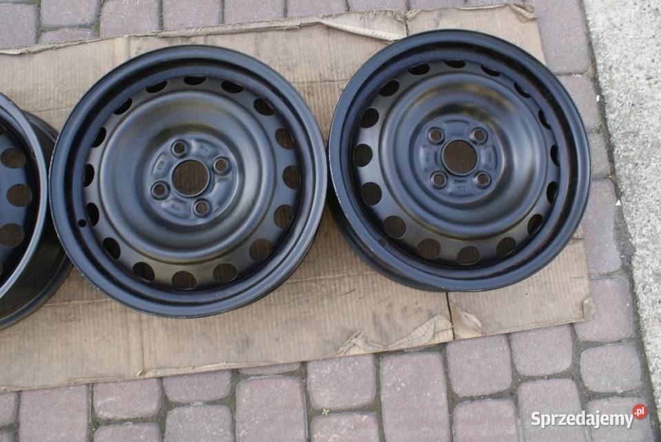 Stalowe 15 4x100 x541 ET39 ET45 jNowe Toyota Opony i felgi Dynów