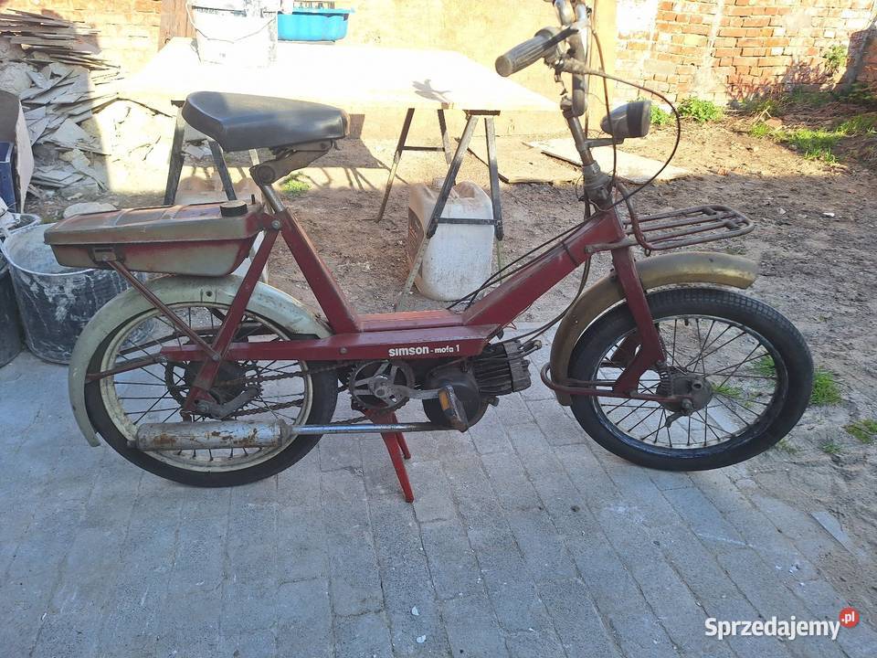 Simson Mofa rzadki Otyń