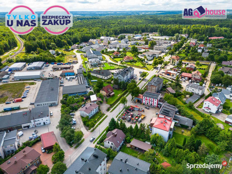 Grunt 2194m2 Kartuzy Kościerska Nieruchomości sprzedam