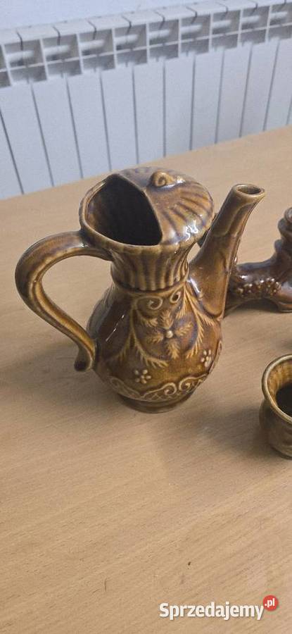 Dzbanek karafka kubek świecznik PRL Tarnowskie Góry sprzedam