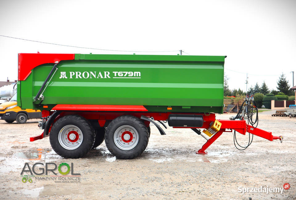 Pronar Przyczepa skorupowa 1218ton T679M T669 Pronar Mława