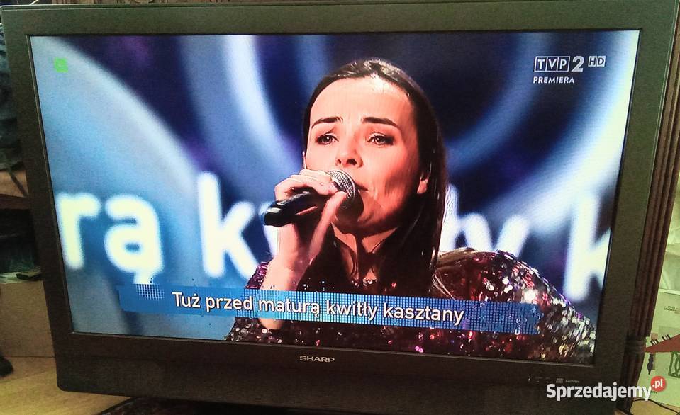 TV 42 cale Sharp z podstawą i pilotem LC42SA1E