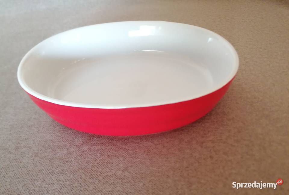 Naczynie żaroodporne TOGNANA owalnedługość czerwony Łódź