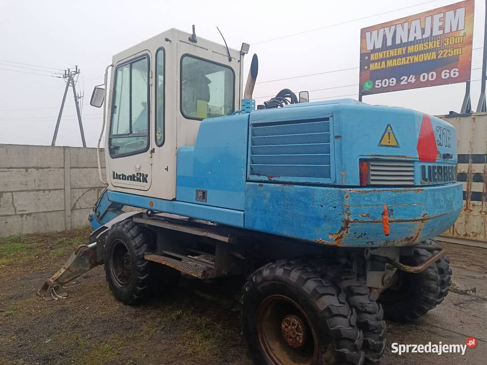 KOPARKA KOŁOWa LIEBHERR A316 1999 r SILNIK DEUTZ Legnica