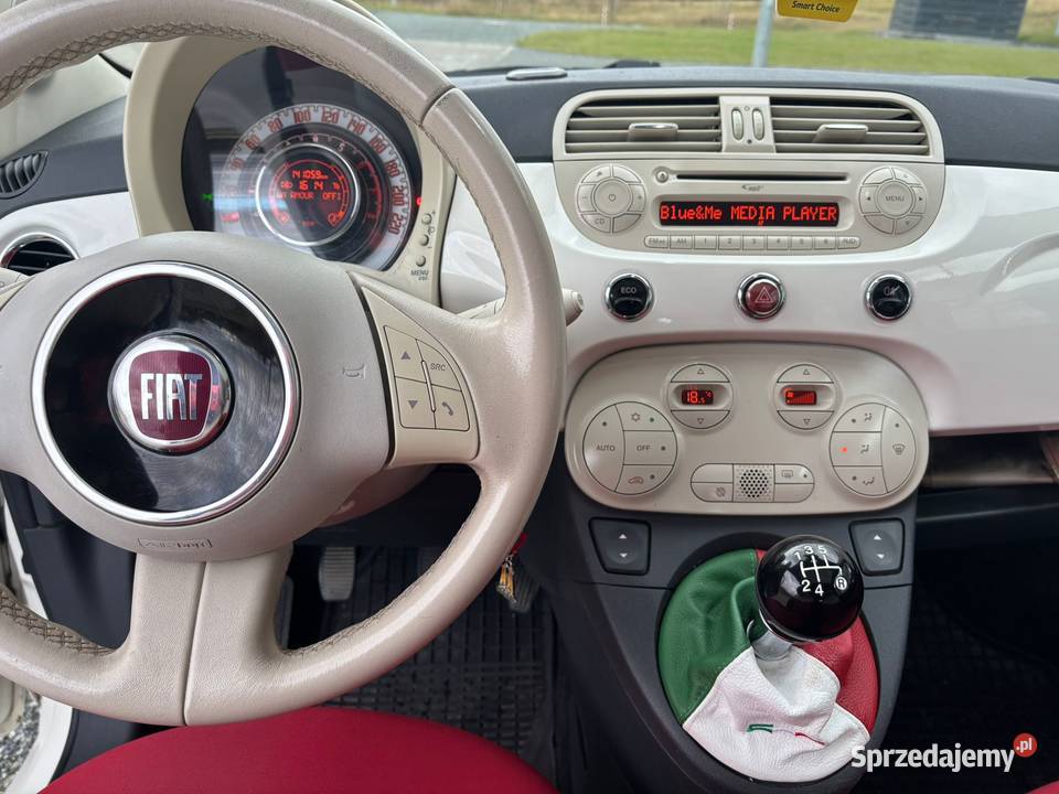 Fiat 500 Lounge ss 09 Twinair 85 salon Bystrzyca Kłodzka