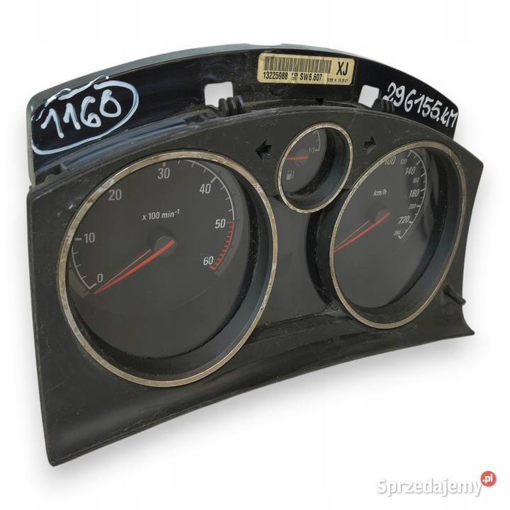 LICZNIK ZEGARY 13225988 XJ Opel Astra H Zafira B