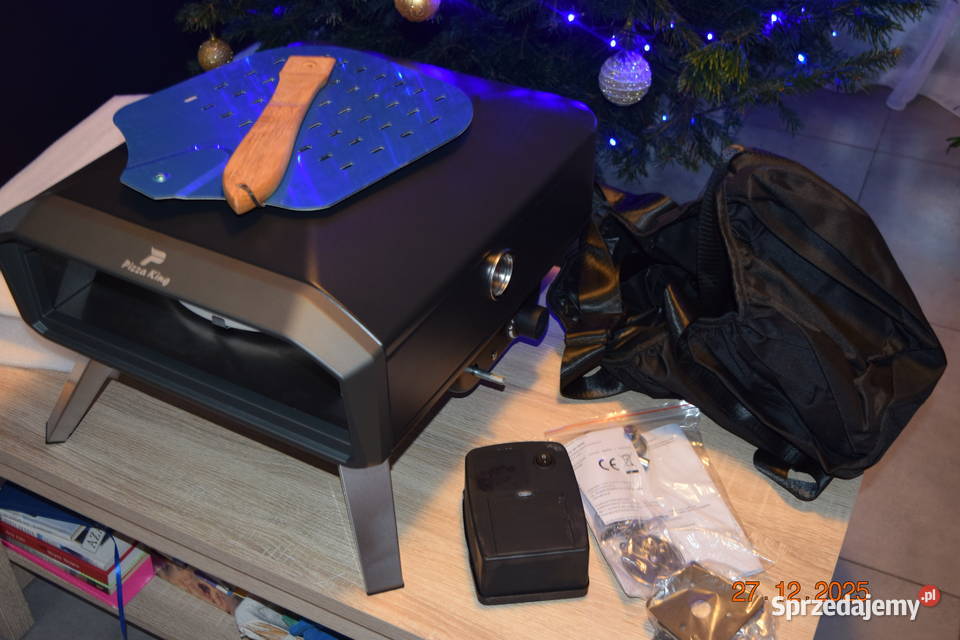 Piec do pizzy neopolitańskiej 12 obrotowy na lpg