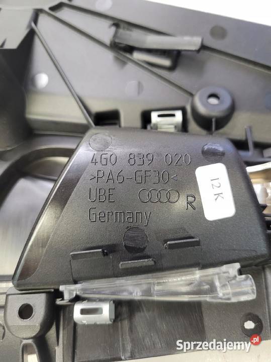 KLAMKA WEWNĘTRZNA PRAWY TYŁ AUDI A6 C7 4G0839020 Przystajń
