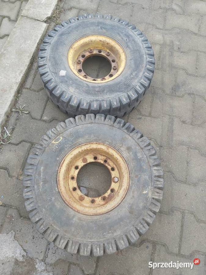 Koła 600 9 wózek widłowy Stomil Baryczka