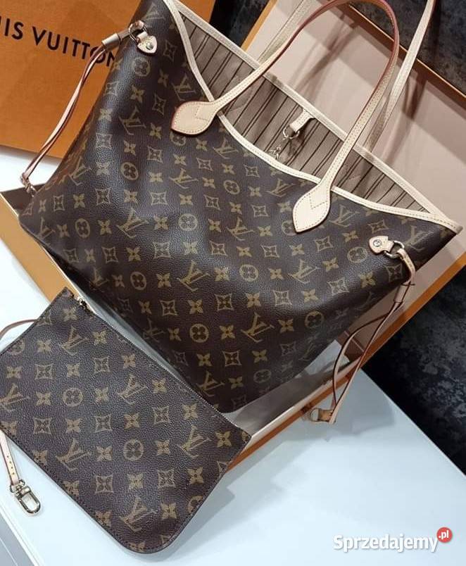 Torebka shoperka Louis Vuitton Neverfull Na ramię  mazowieckie