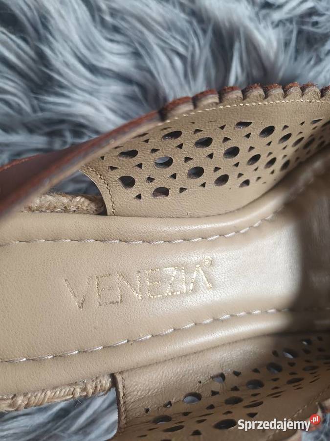 Sandały skórzane Venezia Legnica