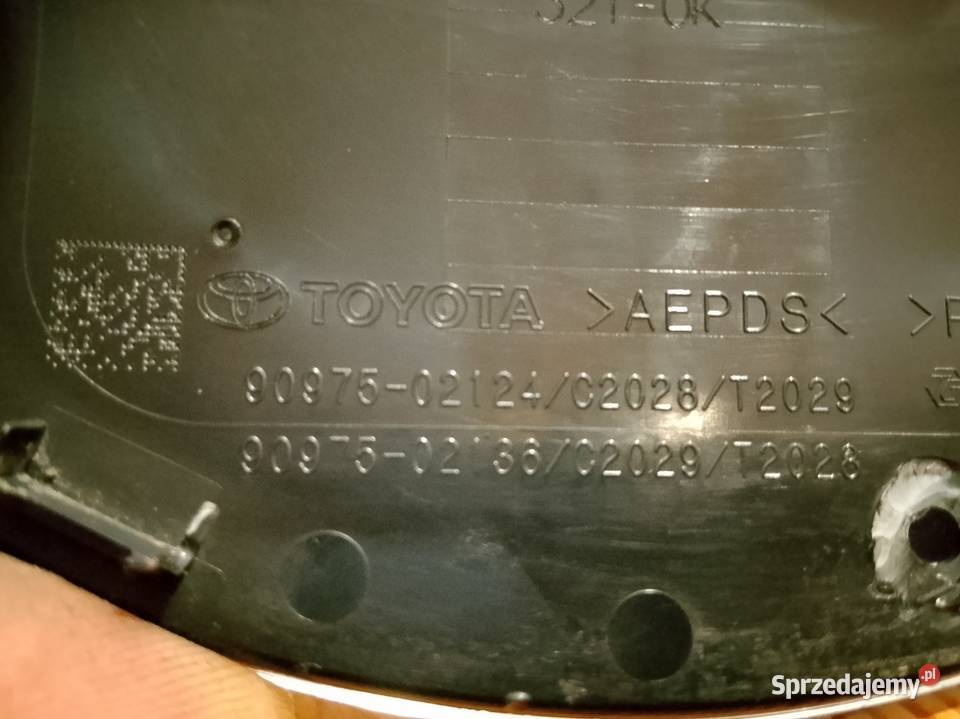 LOGO ZNACZEK EMBLEMAT PRZÓD 9097502124 TOYOTA Góra