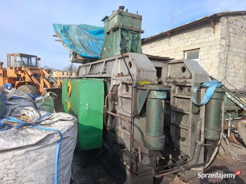 brykieciarka walcowa 60 ton prasa Katowice