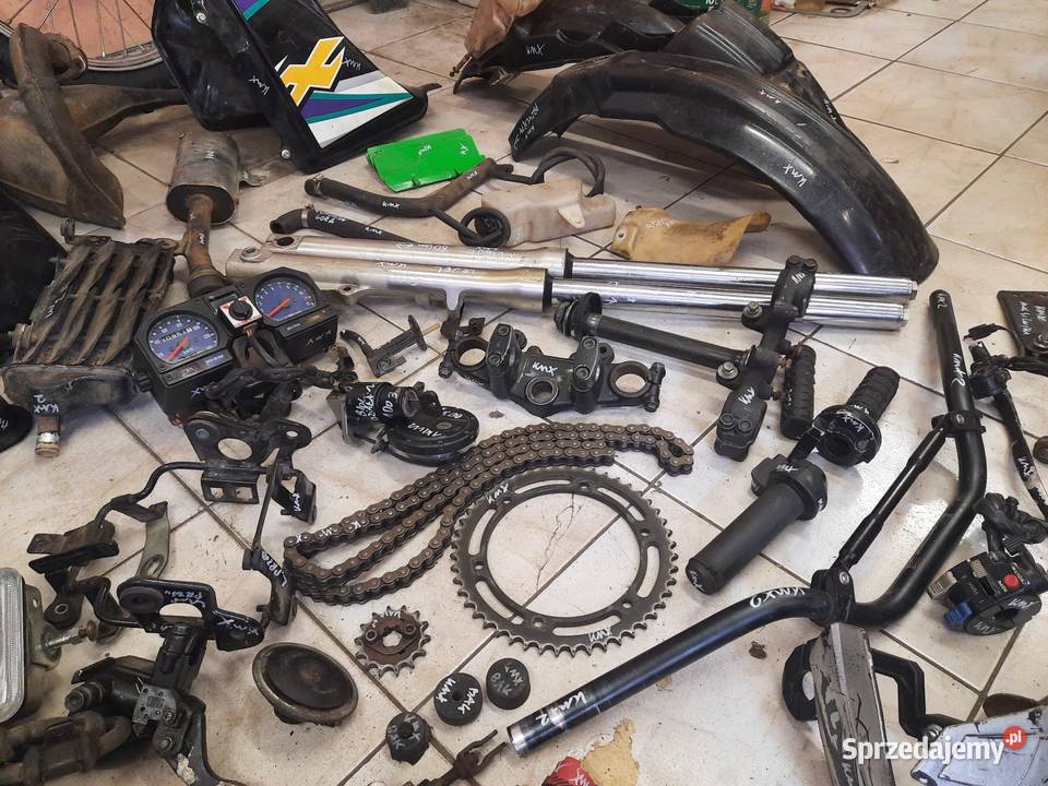 Kawasaki KMX 125 części siedzenie lampa lagi bak Jelenia Góra