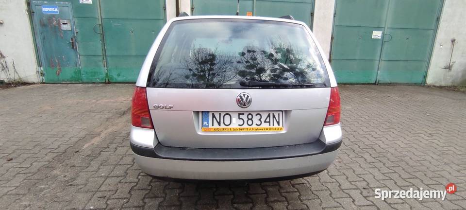 Srebrny volkswagen golf kombi 14 2001 55KM warmińsko-mazurskie Olsztyn