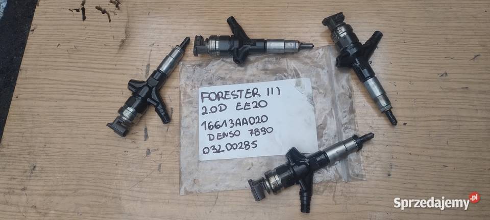 SUBARU FORESTER III 20d wtrysk wtryskiwacz